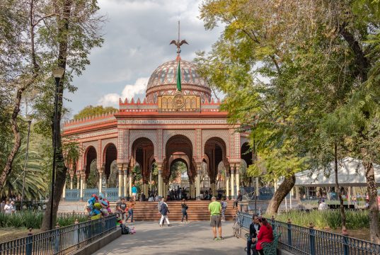 The Kiosco Morisco of Mexico City